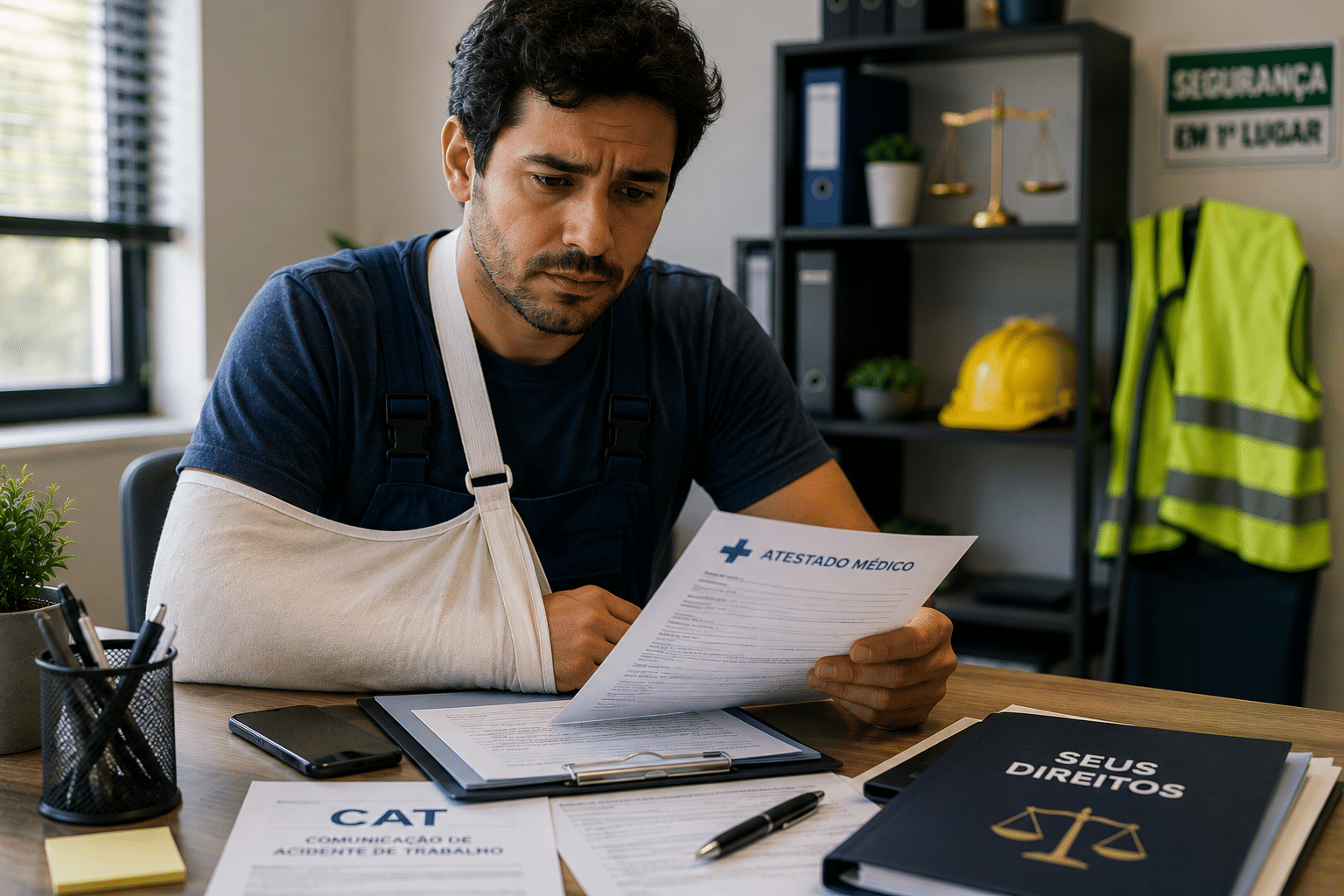 Acidente de trabalho: o que fazer depois de se machucar no serviço ou no caminho para o trabalho